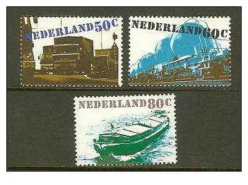NEDERLAND 1980 MNH Stamp(s) Traffic 1204-1206 #7019 - Unused Stamps