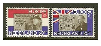 NEDERLAND 1980 MNH Stamp(s) Europa 1207-1208 #7020 - Neufs