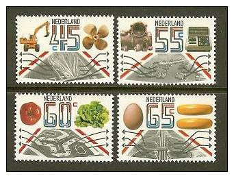 NEDERLAND 1981 MNH Stamp(s) Export 1228-1231 #7029 - Neufs