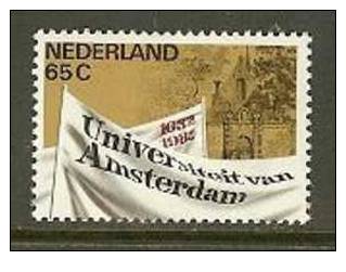 NEDERLAND 1982 MNH Stamp(s) Amsterdam University 1260 #7031 - Nuovi