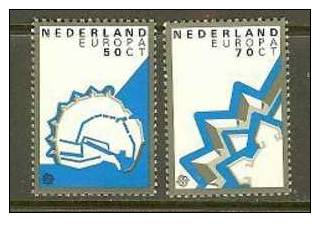 NEDERLAND 1982 MNH Stamp(s) Europa 1271-1272 #7037 - Nuevos