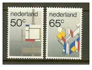 NEDERLAND 1983 MNH Stamp(s) De Stijl 1287-1288 #7043 - Nuovi