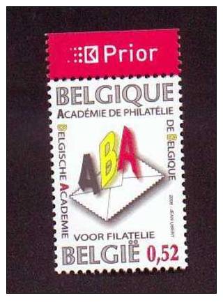 Belg. 2006 - N° 3553 ** Académie De Philatélie De Belgique - Ungebraucht