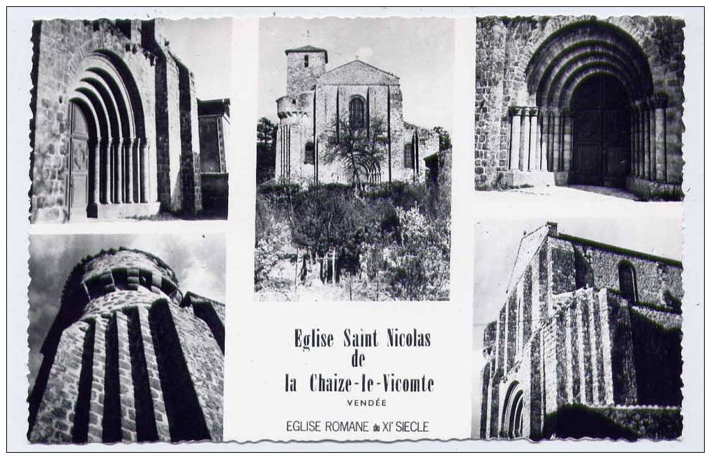 K2 - LA CHAIZE-le-VICOMTE - église Saint-Nicolas - La Chaize Le Vicomte