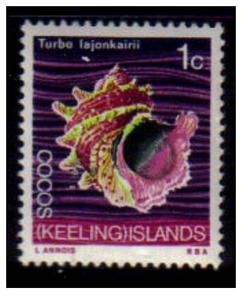 COCOS ISLAND    Scott: # 8**   VF MINT NH - Cocos (Keeling) Islands