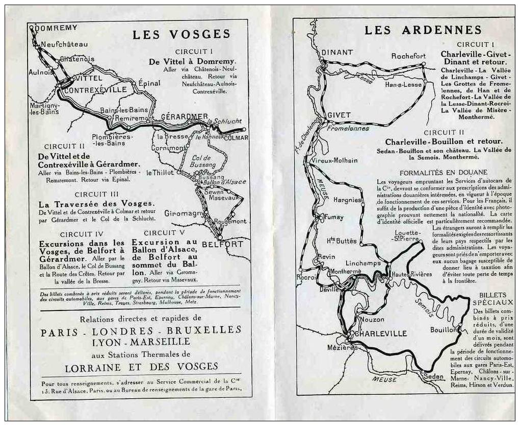 Circuit Automobile Des Vosges - Gérardmer - Lac De Longemer - Chemins De Fer - La Roche Boyard - Autres & Non Classés