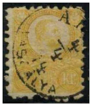 PIA - UNG - 1871 - Imperatore Francesco Giuseppe - (Mi 8b) - Used Stamps