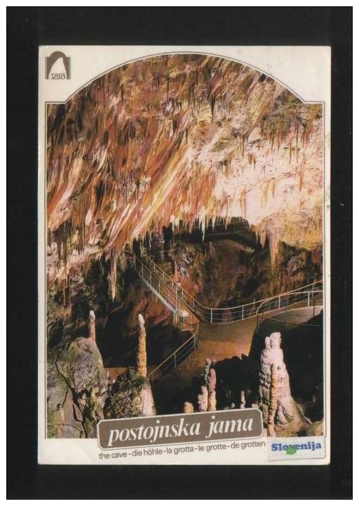 POSTOJNA CAVE Postcard SLOVENIA - Slovenia