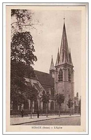 CPA 92 SCEAUX - L Eglise - Sceaux