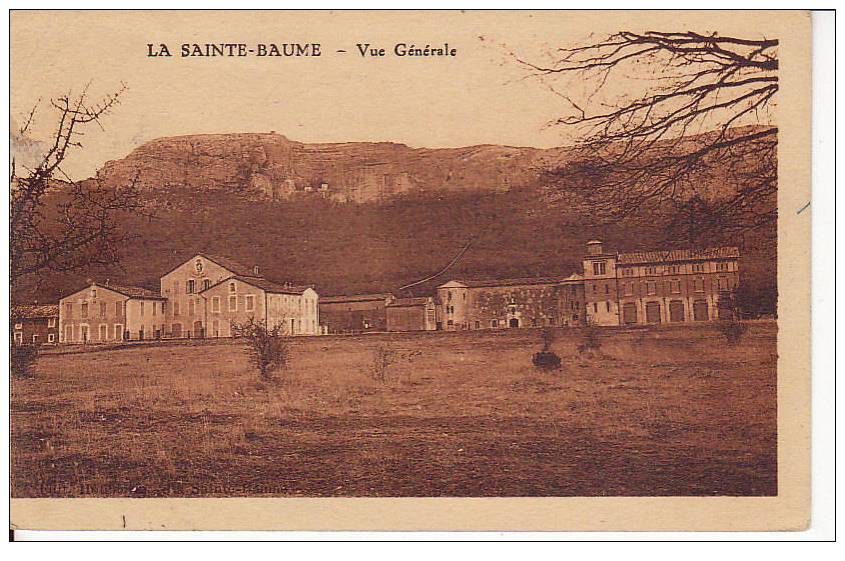 CPA De La Sainte Baume ( 13 ): Vue Générale. - Auriol