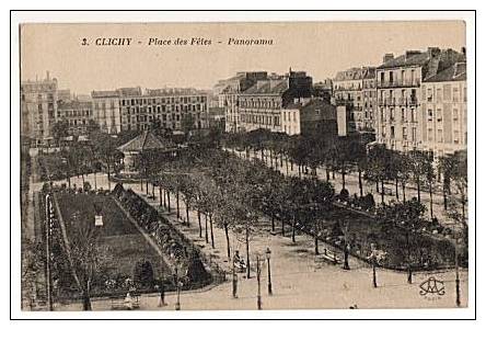 CPA 92 CLICHY - Place Des Fetes - Panorama - Clichy