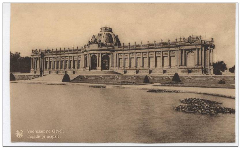 Tervuren. Tervueren. Museum Van Belgisch Congo. Voornaamste Gevel. Musée Du Congo Belge. Façade Principale. - Tervuren