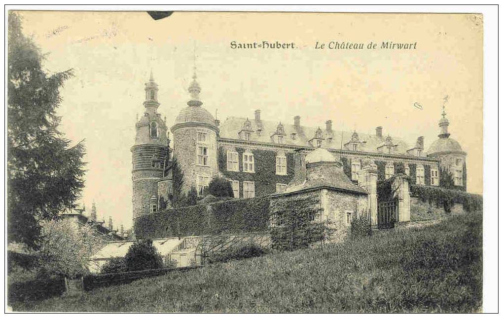 SAINT-HUBERT - LE CHATEAU DE MIRWART - Saint-Hubert