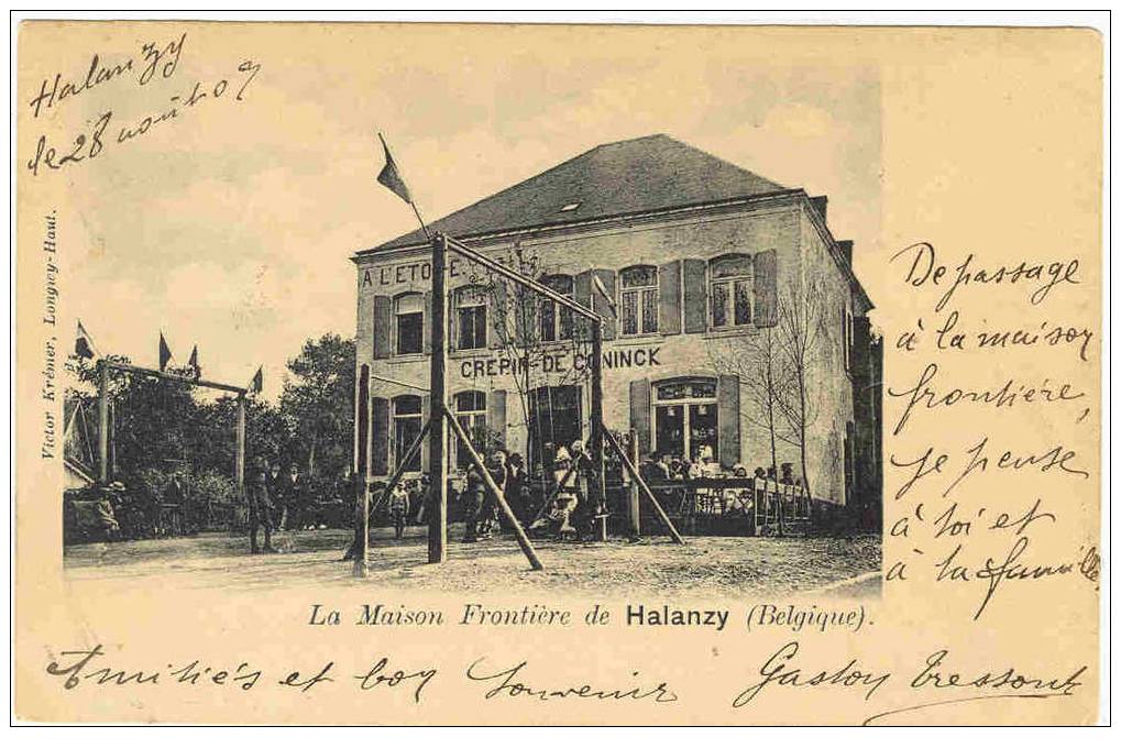 HALANZY - LA MAISON FRONTIERE DE - Aubange