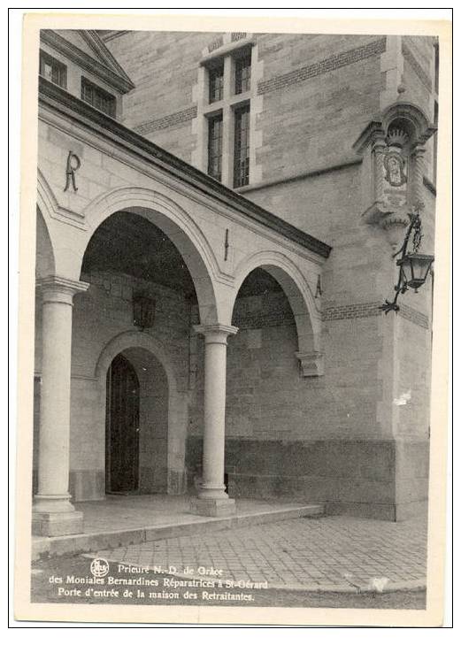 Prieuré N-D De Grâce Des Moniales Bernardines Réparatrices à St-Gérard - Porte D'entrée (386) - Mettet