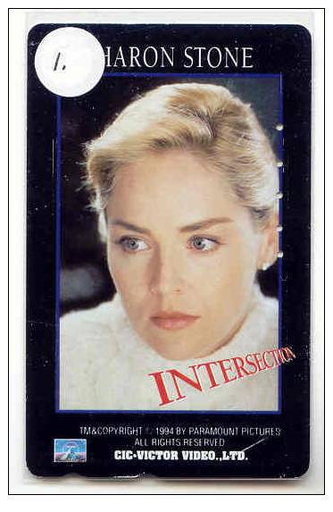 SHARON STONE Sur Telecarte Japan (1) - Characters