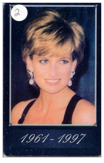 PRINCES DIANA Sur Telecarte (2) - Characters