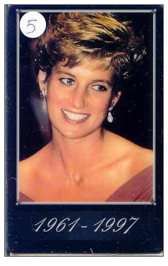 PRINCES DIANA Sur Telecarte (5) - Characters