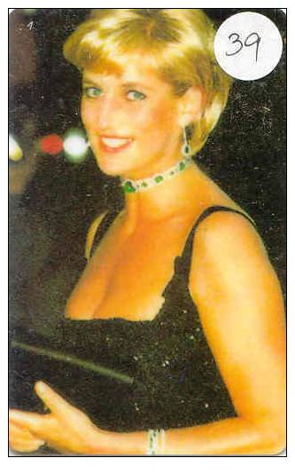 PRINCES DIANA Op Telefoonkaart - Lady Di - Princesse Diana - (39) - Personen