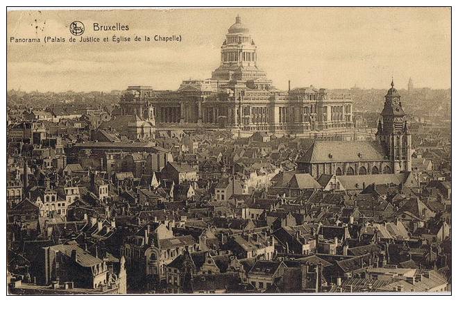 Bruxelles Panorama (palais De Justice Et église De La Chapelle) - Viste Panoramiche, Panorama