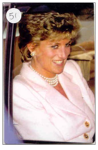 PRINCES DIANA Op Telefoonkaart - Lady Di - Princesse Diana - (51) - Personen