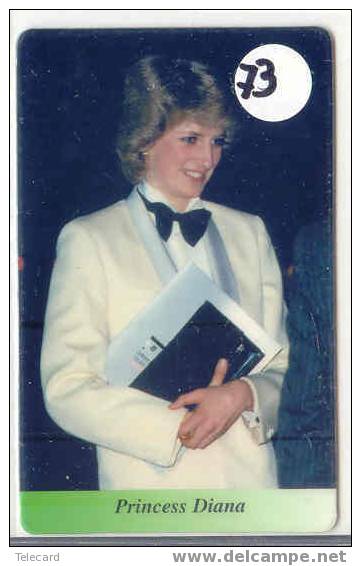 PRINCES DIANA Op Telefoonkaart - Lady Di - Princesse Diana - (73) - Personen