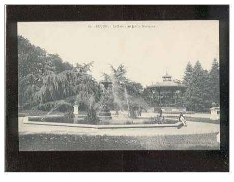 13061 Luçon Le Bassin Au Jardin Dumaine édit.nouvelles Galeries N°69 Kiosque Belle Carte - Lucon