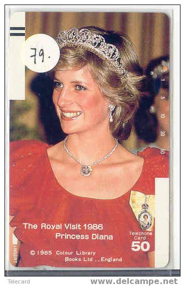 PRINCES DIANA Op Telefoonkaart - Lady Di - Princesse Diana - (79) - Characters