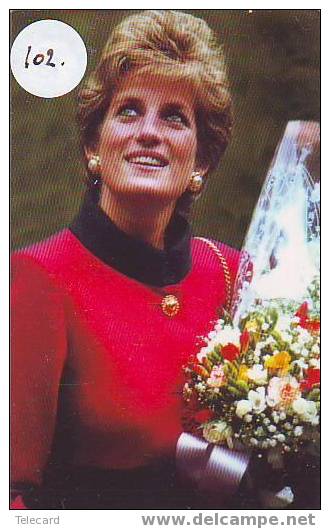 PRINCES DIANA -  Lady Di -  Princesse Diana Sur Telecarte Japan (102) - Personnages