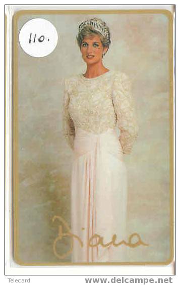 PRINCES DIANA * Telecarte - Lady Di - Princesse Diana  (110) Phonecard - Personnages