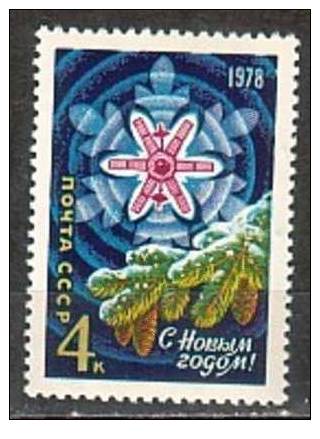 RUSSIE - 1978 - Nouvel An - 1v** - New Year