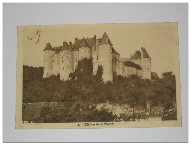 (325) - 1 - Carte Postale Sur Chateau De Luynes - Luynes