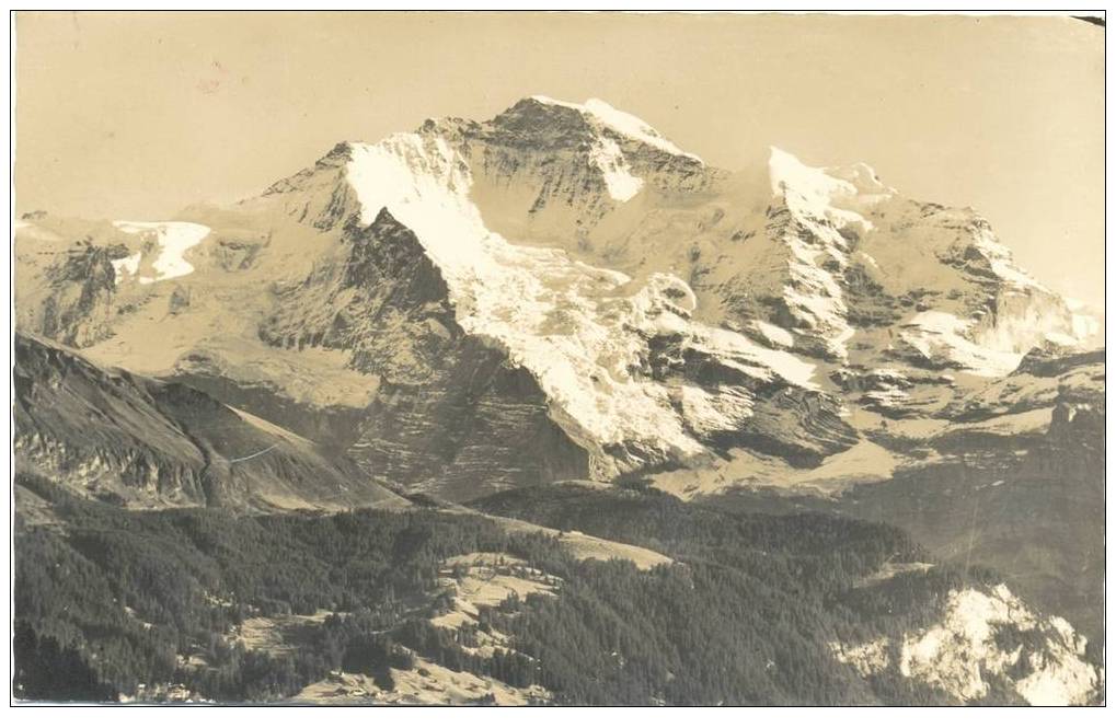 Suisse.Jungfrau.Belle Cpsm 1955. - Autres & Non Classés