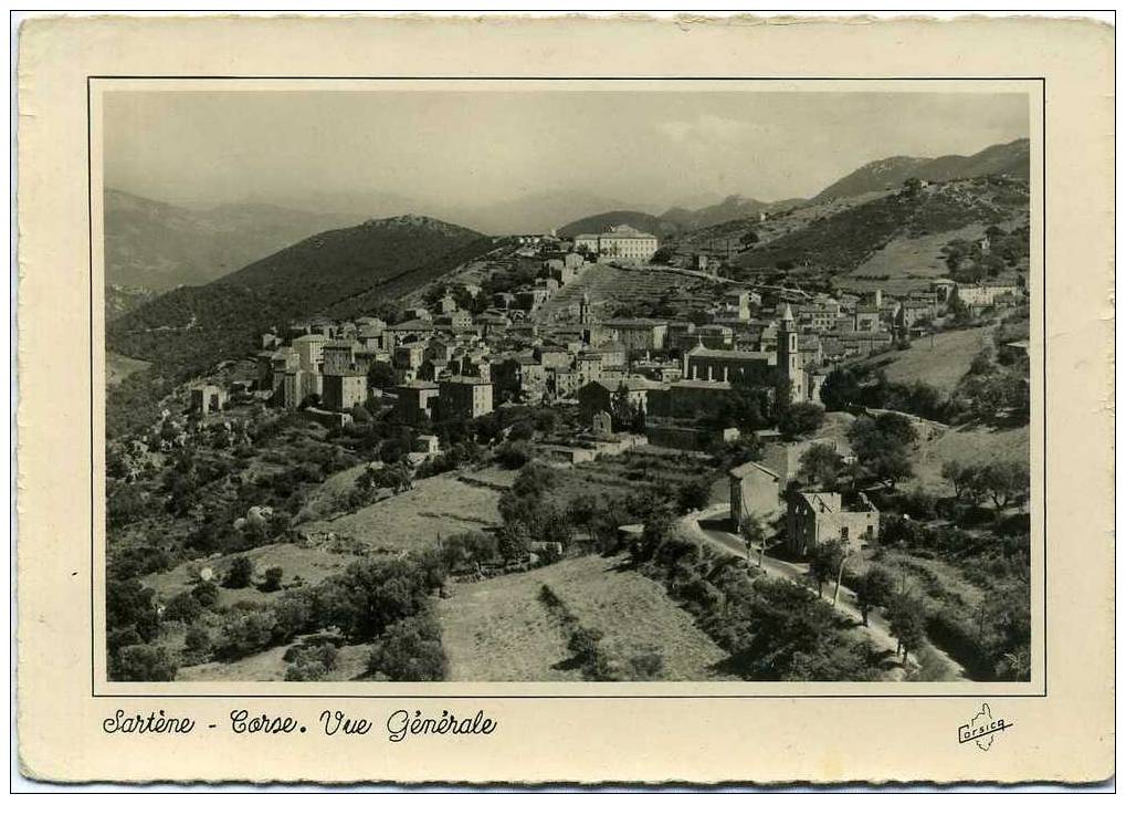 CORSE SARTENE Vue Générale (Miramont Bastia) - Sartene