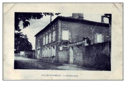 Celle Sur Belle   -La Gendarmerie - Celles-sur-Belle