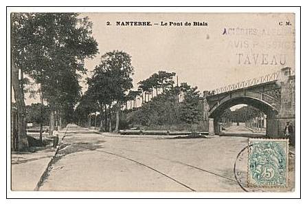 CPA 92 NANTERRE - Le Pont De Biais - Nanterre