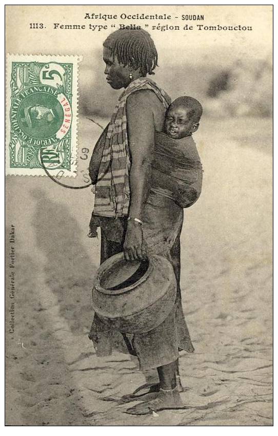 AFRIQUE - SOUDAN - TOMBOUCTOU - Femme Type "Bella" - Sudán