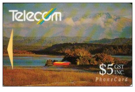 NEW ZEALAND $5 LANDSCAPE LAGOON  MINT CODE: 7NZLB GPT NZ-G-25 SPECIAL PRICE!! READ DESCRIPTIPTION - Neuseeland