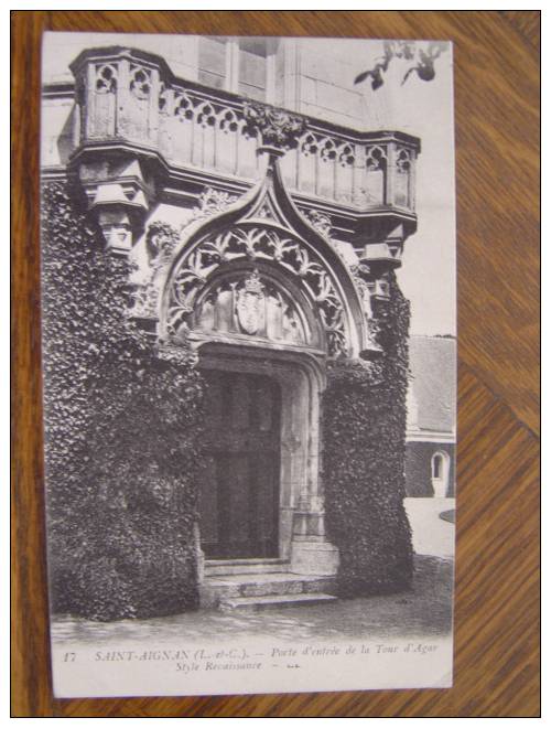 St Aignan - Porte D'entrée De La Tour Agar - Saint Aignan