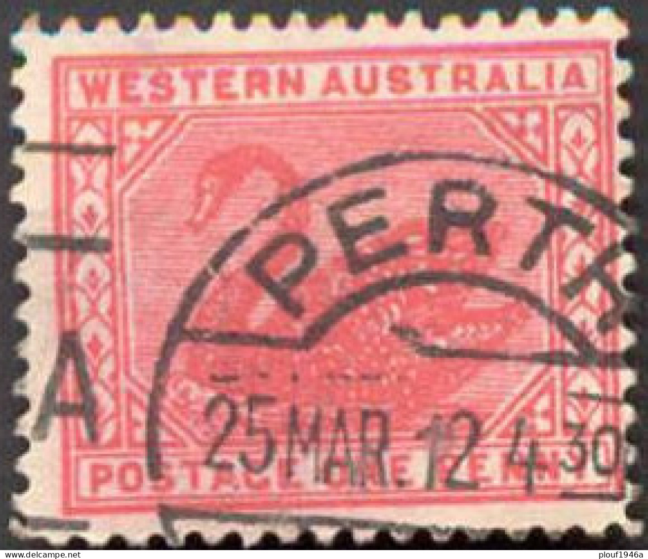 Pays :  47,1 (Australie Occidentale  : Dominion)      Yvert Et Tellier N° :  70 (o) - Oblitérés