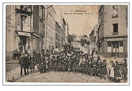 CPA 92 PUTEAUX - Rue De Colombes - Puteaux