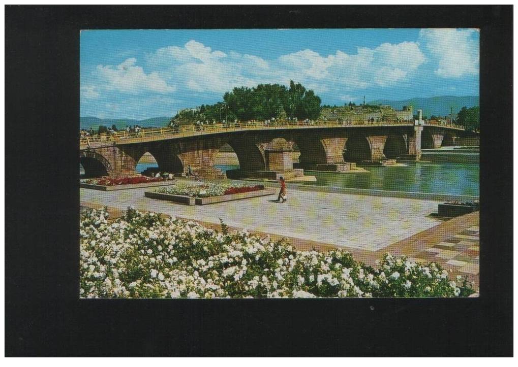 SKOPJE Postcard MACEDONIA - North Macedonia