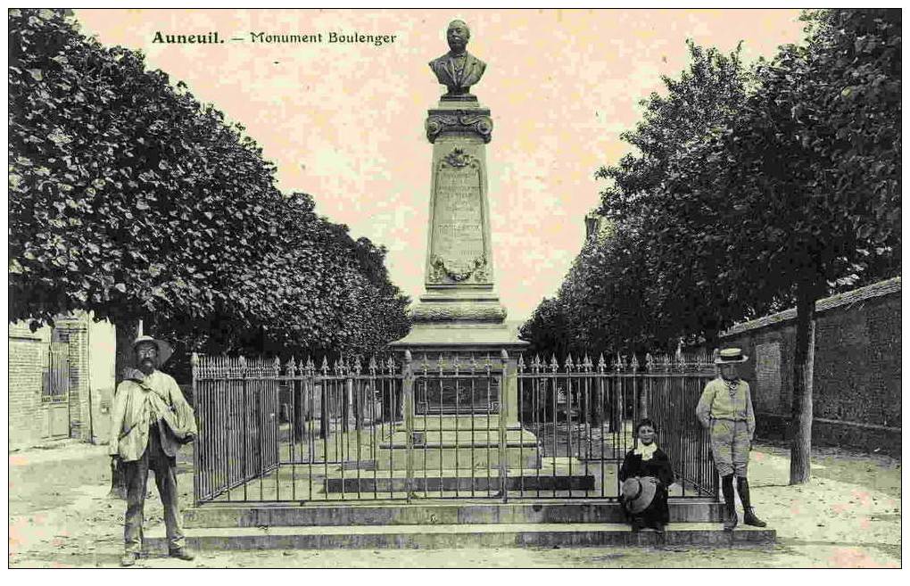 AUNEUIL - Monument Boulenger - Auneuil