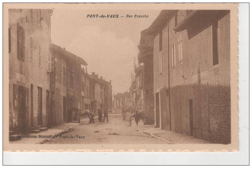 01.060/ PONT DE VAUX - Rue Franche - Pont-de-Vaux