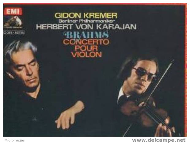 Brahms : Concerto Pour Violon, Kremer - Classique