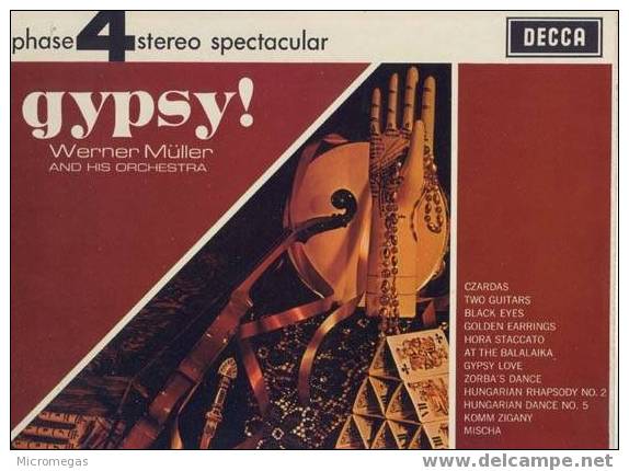 Werner Müller : Gypsy ! - Strumentali