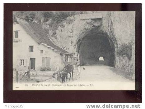 13158 Le Tunnel Des échelles édit.LL N° 201 Belle Carte Attelage De Chevaux - Les Echelles