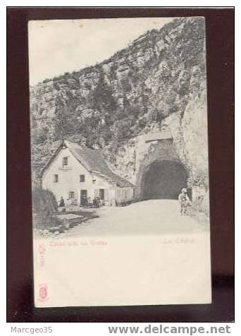 13159 Les échelles Tunnel Près Les Grottes édit.KL Kunzli N°27355 Animée Belle Carte Précurseur - Les Echelles