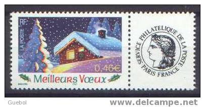 France Personnalisé N° 3533 A ** Meilleurs Voeux Pour 2003 - Logo Cérès - Unused Stamps