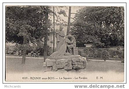 CPA 93 ROSNY SOUS BOIS - Le Square - Le Pardon - Rosny Sous Bois